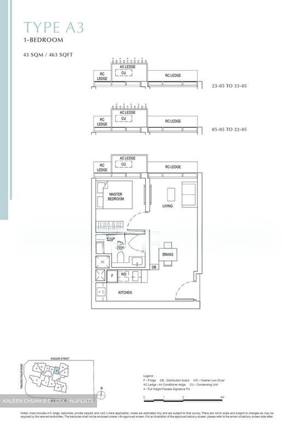 One Bernam (D2), Apartment #501011041